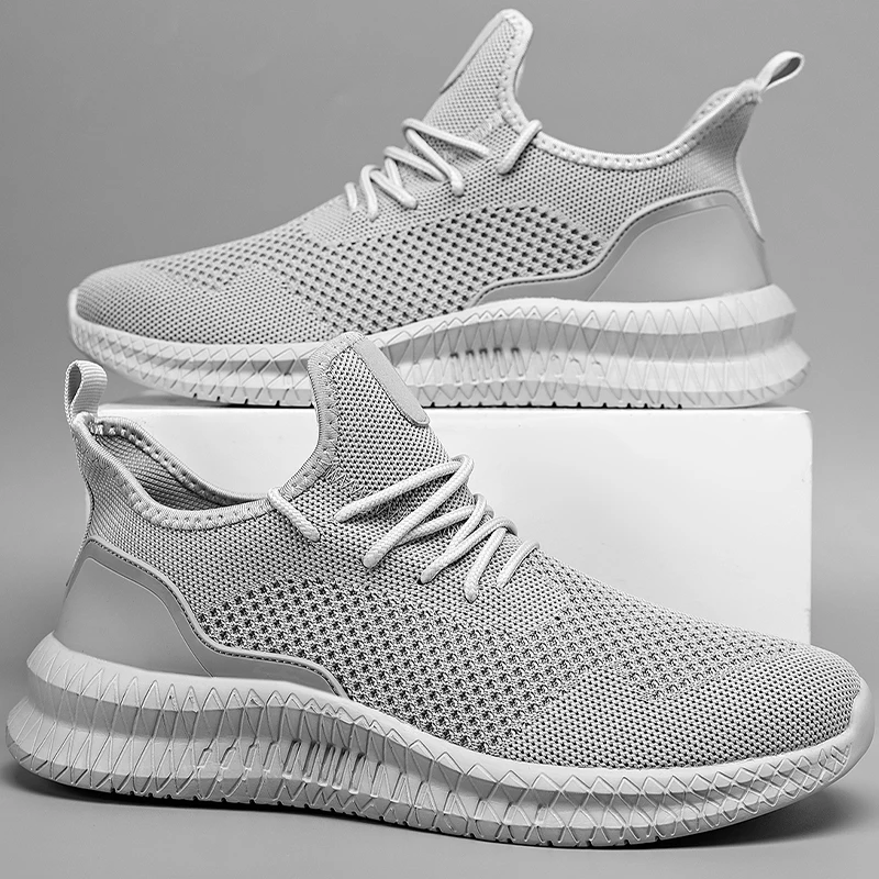 Zapatos Deportivos para Hombre Ligeros y Transpirables de Malla Plana - imagen 2