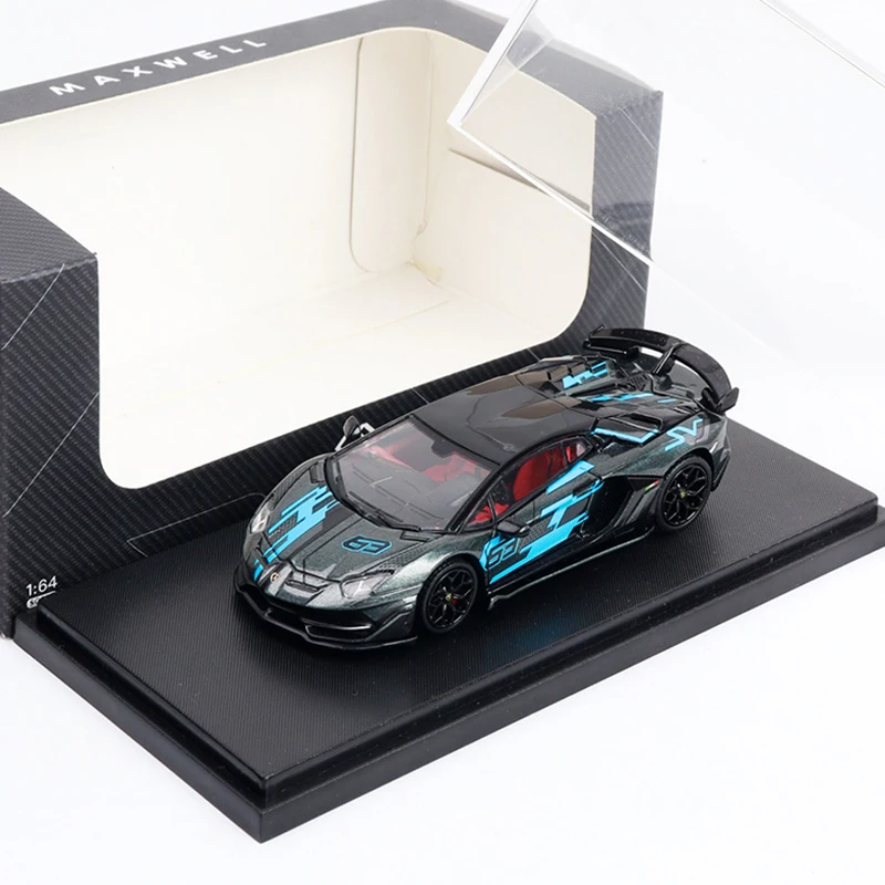 maxwell-1-64-アヴェンタドール-svj-合金製ダイキャストカー＆車両カーモデル-ミニチュアスケールモデルカー-コレクションギフト用