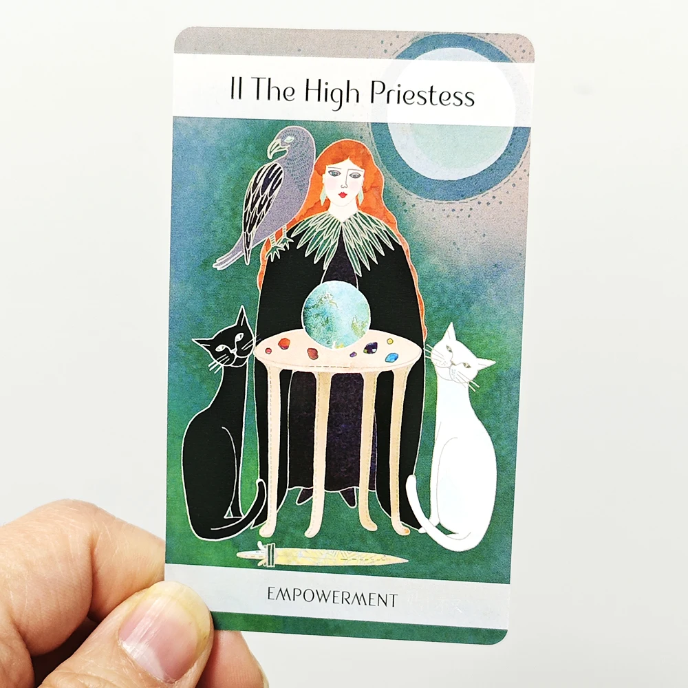 10.3*6cm 오래된 북유럽 신화와 민속 풍습에서 영감을 받은 79개의 카드로 구성된 풀 데크 마법의 북유럽 타로