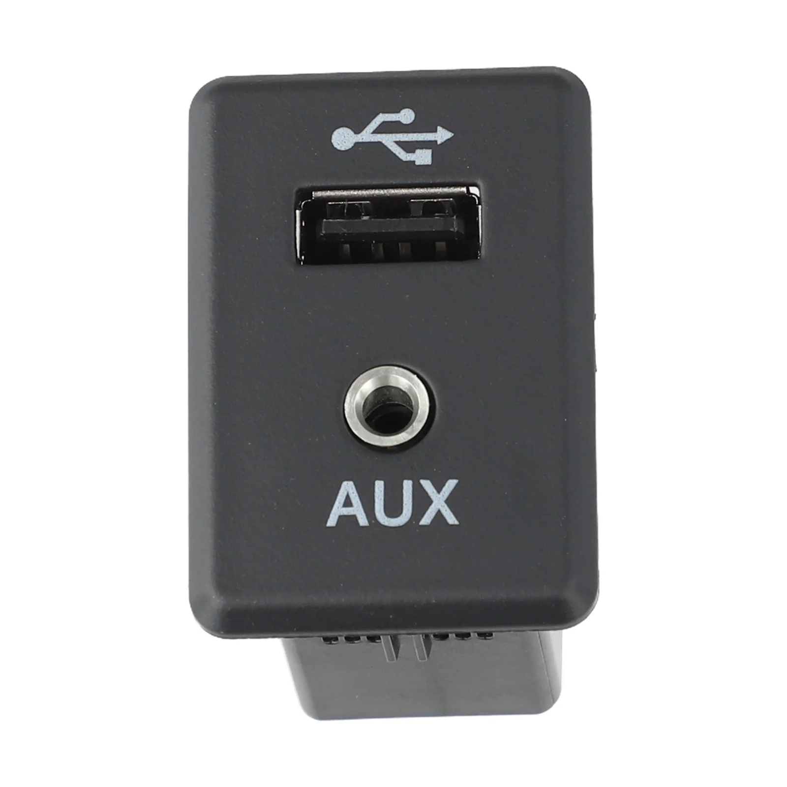 AUX محول ستيريو سيارة AUX واجهة تركيب صوت السيارة مصنوعة من مواد ABS ملحق سيارة عملي لنيسان فرونتير