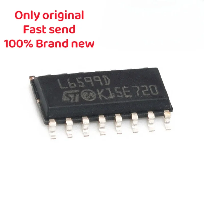 100pcs L6599D L6599AD L6599ATD L6599 sop-16 New original SMD LCD power supply ic chip In stock