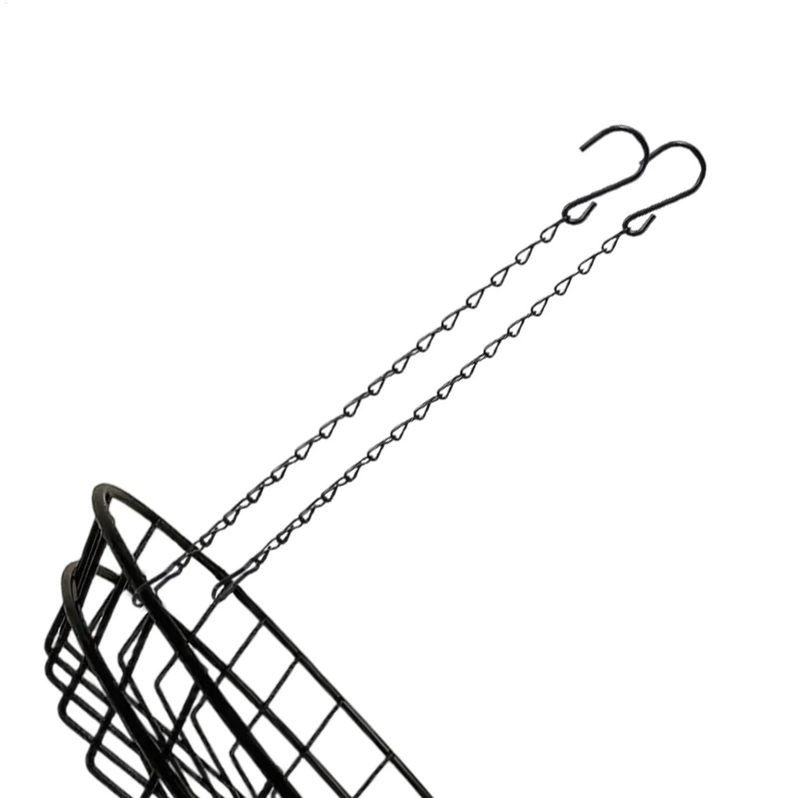 Adjustable Planter Insert With Hooks 2 Pieces Heavy Duty Metal Adjustable Flower Pot Filler Riser For Indoor Outdoor Home Office