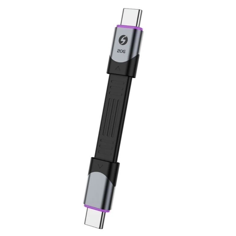 Cable transmisión USB4 tipo C, línea datos tipo C macho a macho, 40Gbps, 240W, envío rápido