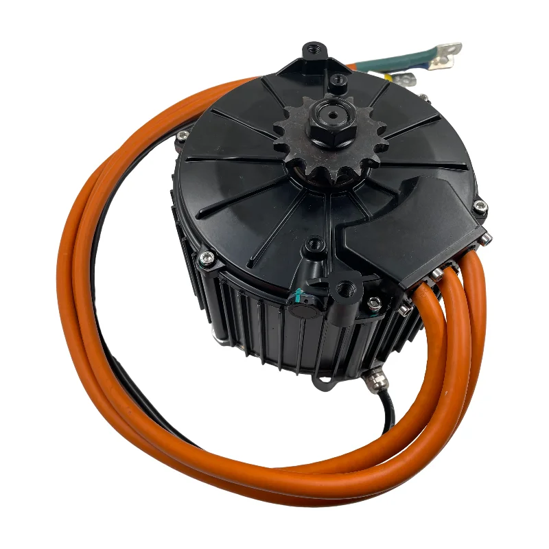 QSMOTOR 165 50H 10KW PMSM Mid-drive Motor