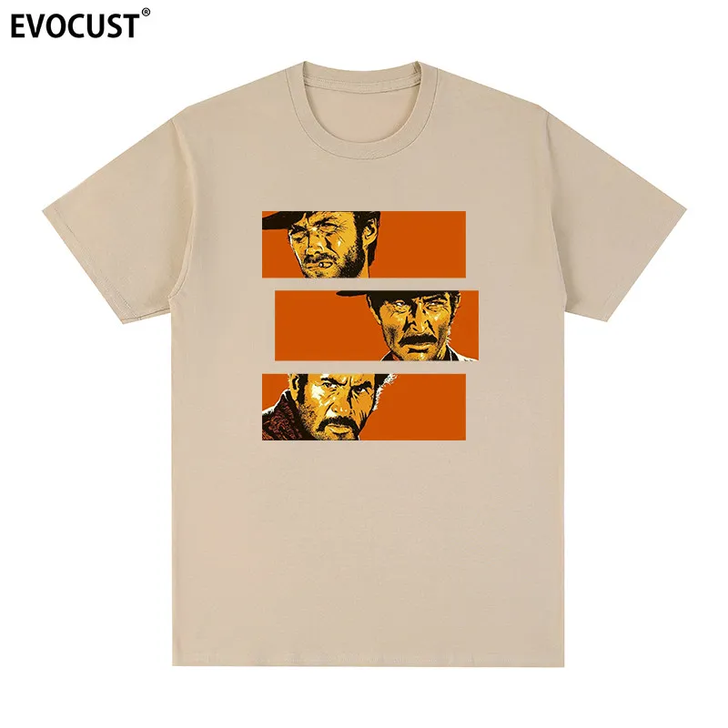 The Good the Bad and the Ugly Short-Sleeved T-Shirt - A Trendy Shirt for Both Men and Women Inspired by the Classic Movie.