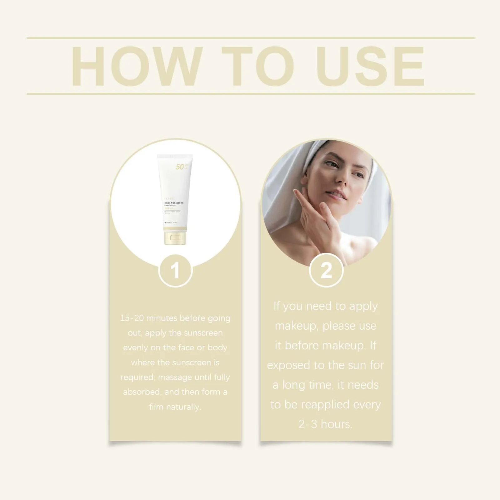 SPF 50+ واقي من الشمس مرطب خفيف يهدئ كول Sunblock UVA/UVB سطع مضاد للأكسدة من الشمس يمنع حروق الشمس ترطيب واقي من الشمس #6