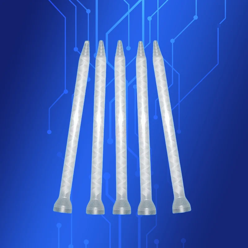 

Free Shipping Plastic Resin Static Mixer MC/MS08-18 Mixing Nozzles For Duo Pack Epoxies