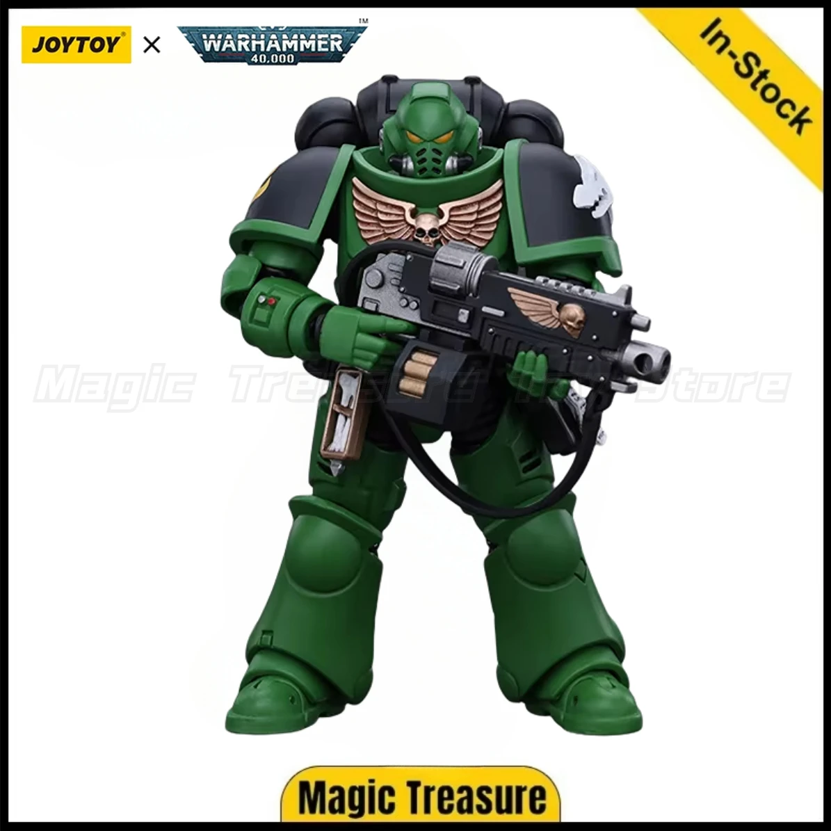 

【В наличии】JOYTOY Warhammer 40K Саламандры Intercessors Brother Haecule Аниме Фигурки Коллекция игрушек Модель 1/18 Фигурка