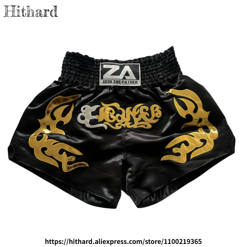 Muay Thai Shorts 2026 New Thai Boxing Shorts Men Women Kids Traditional Martial Arts Thaiboxing Kickboxing Fight Workout Pants