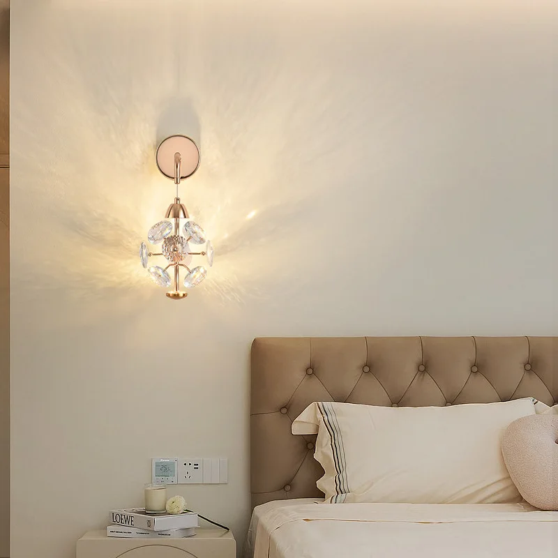 

Modern Simple Bedside Wall Lamp Bedroom Luxury Wall Lamp Master Bedroom Corridor Living Room Wall Lamp