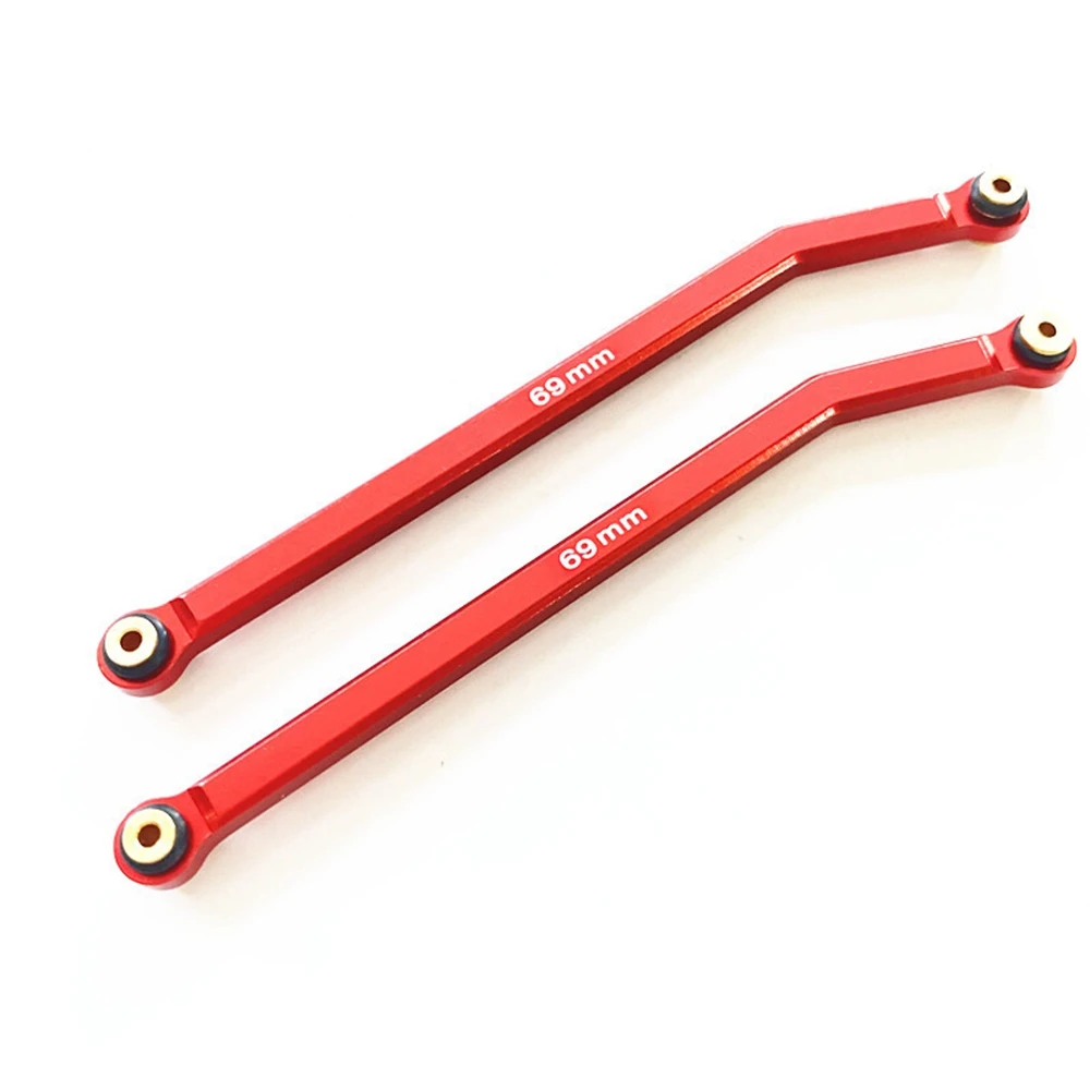 CNC High Clearance Chassis Link Steering Rod Set for 1/24 RC Crawler Car Axial SCX24 AXI90081 Deadbolt Upgrades