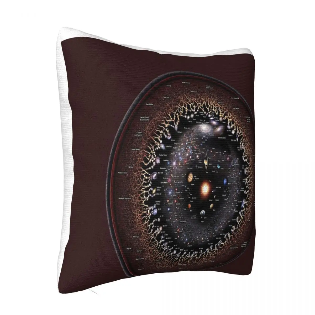 English Observable Universe Logarithmic Pillowcase Dakimakura Cover 45X45 Cushions Cover Pillow Case Pillow Cover