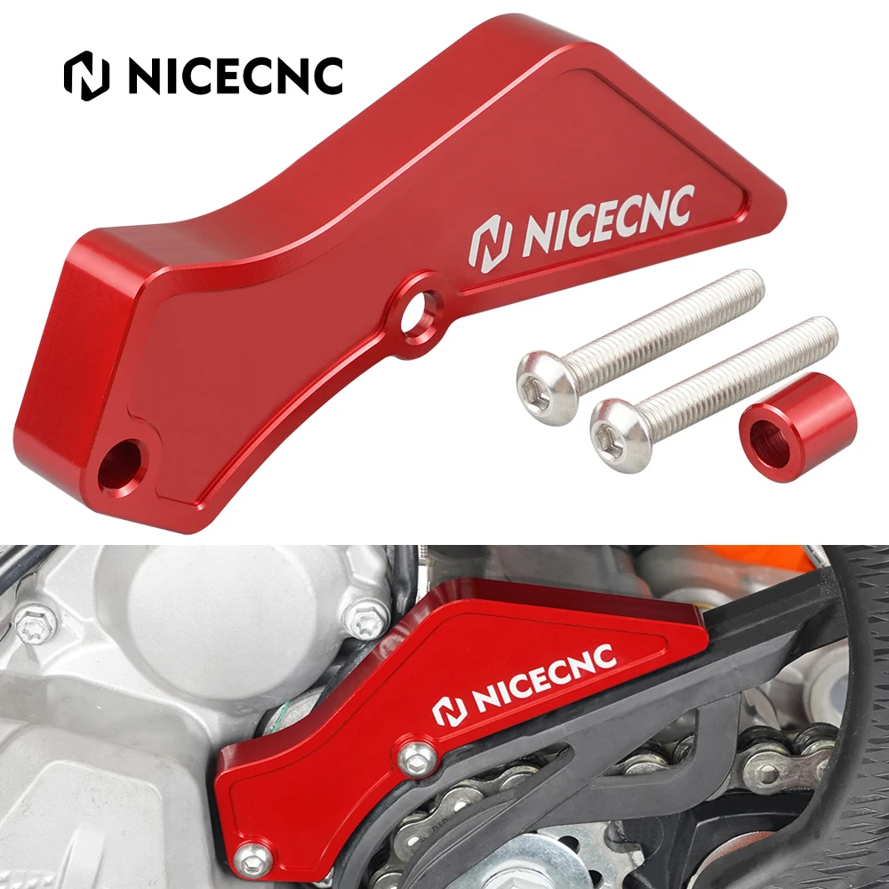 Защитная крышка цепи для gasgas EC250F EC350F 21-23 NiceCNC 4T, Звездочка для газового газа EC EX MC 250F 350F 21-2023, алюминий