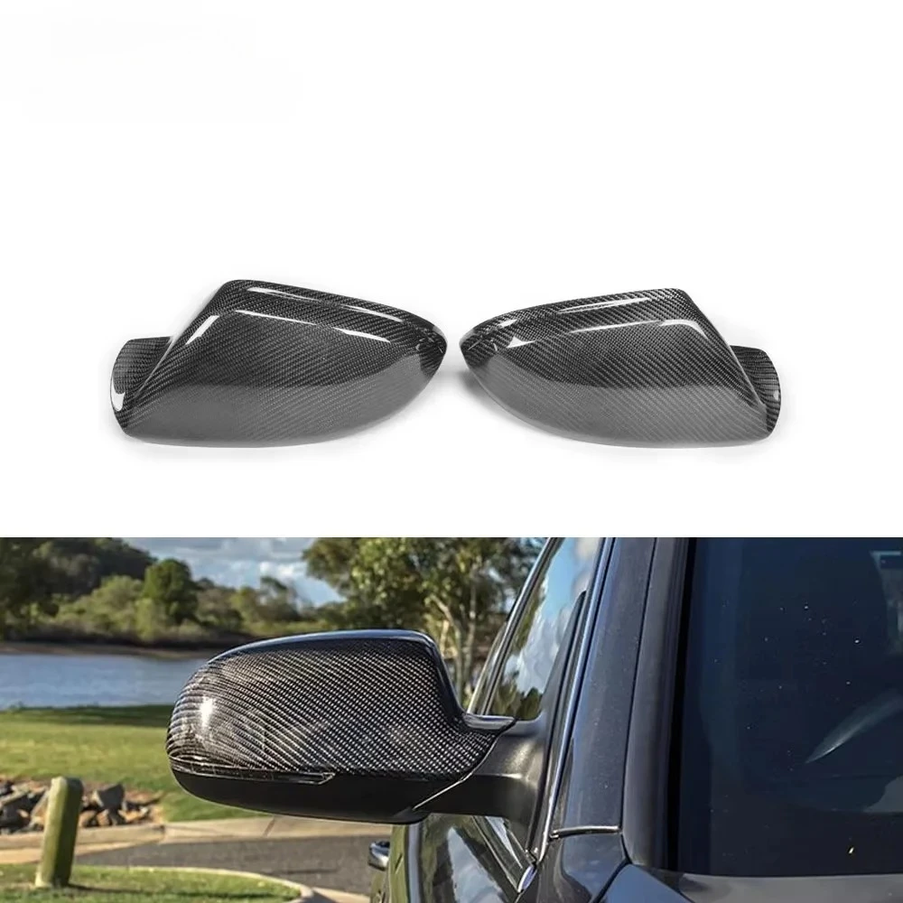 

Car Auto Full Replacement Carbon Fiber Side Mirrors Rearview Mirror For Audi C7 S6 Rs6