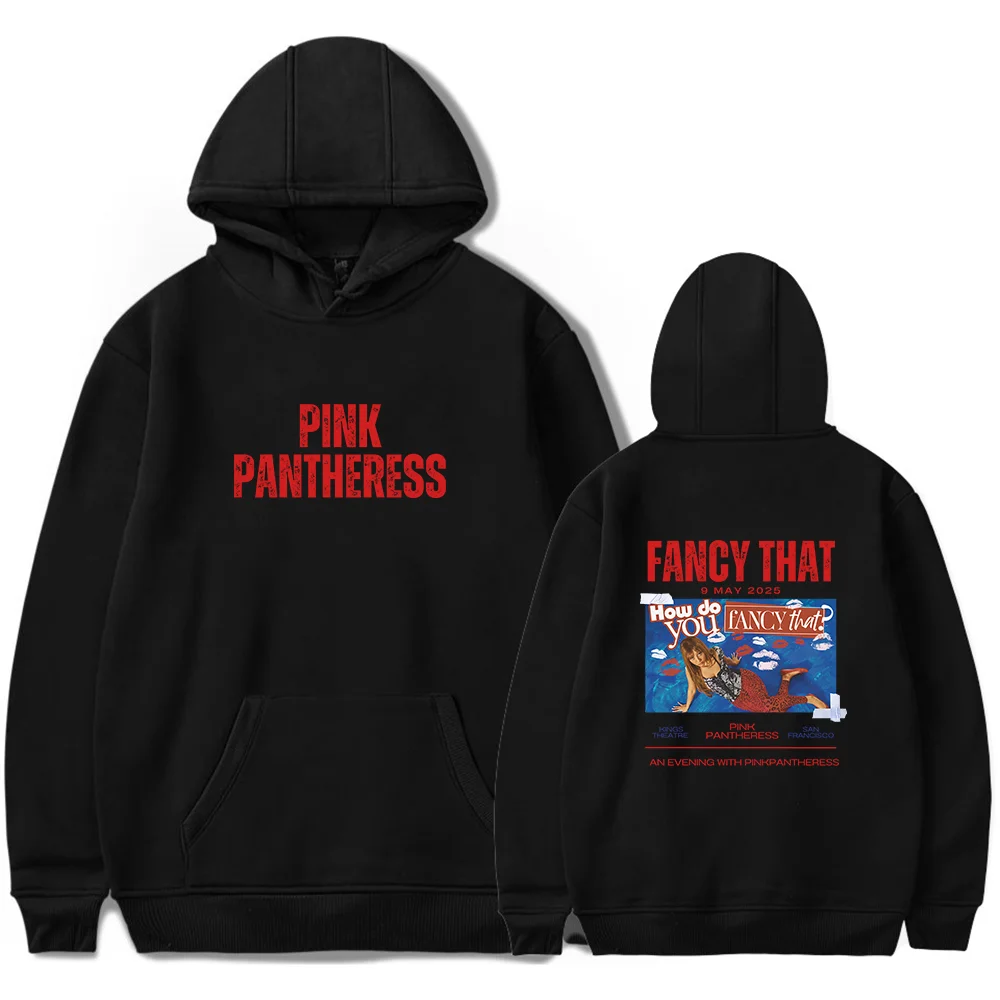PinkPantheress Merch Hoodie Fancy That Tour Unisex Fashion Casual Long Sleeve Sweatshirt