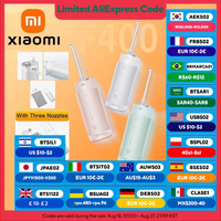 XIAOMI MIJIA Portable Oral Irrigator F400,4 Mode,200mL Water Tank,1700 Time/m Water Spray,Retractable Irrigator Flosser Pick Jet