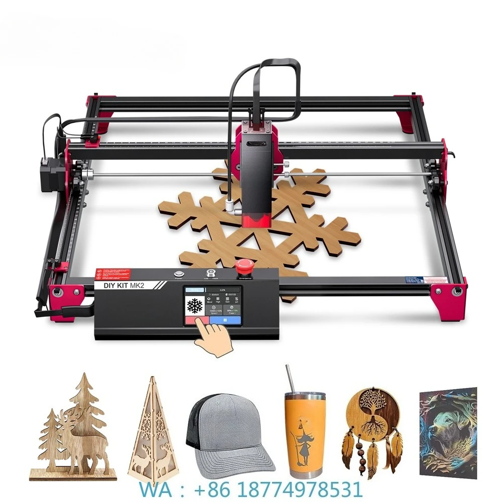 

MK2 Mini Cutting Engraving Machine DIY Kit Drop Shipping for Wood Acrylic
