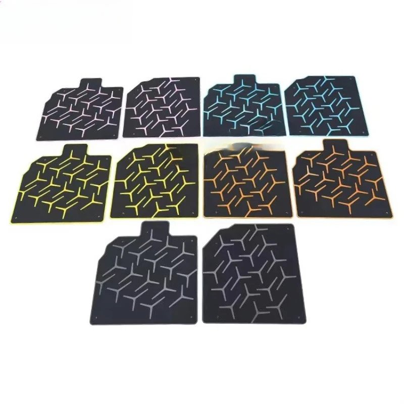 Real Carbon Fiber SVJ Floor Mat for Aventador LP700 Upgrade to SVJ Interior Parts Floor Mats