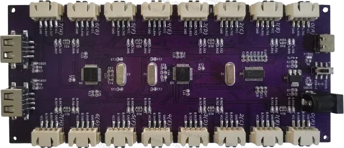 

Ch348q Drive-Free USB To 16-Way Serial Port TTL Module 485 Multi-Channel Ch348usb To RS232 Module 422
