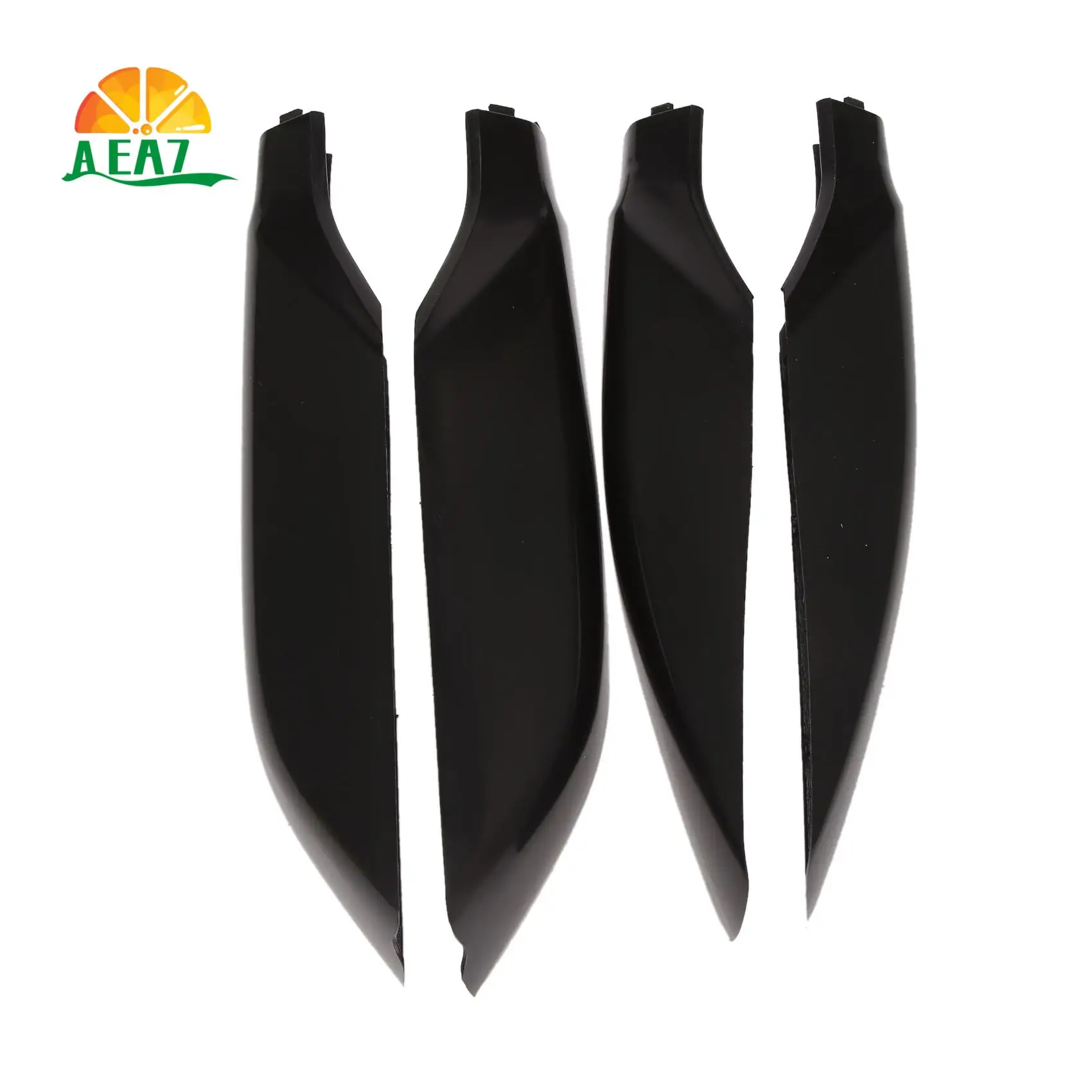 

AEA7-4X Black Silver Roof Rack Cover Rail End Lid Protection Case For Toyota LAND CRUISER PRADO 150 LC150 2010-2020