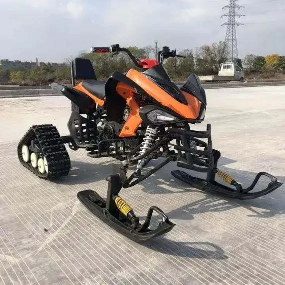 حار بيع أفضل الأسعار Snowmobile Snowscoot تزلج مركبة الثلج الكهربائية