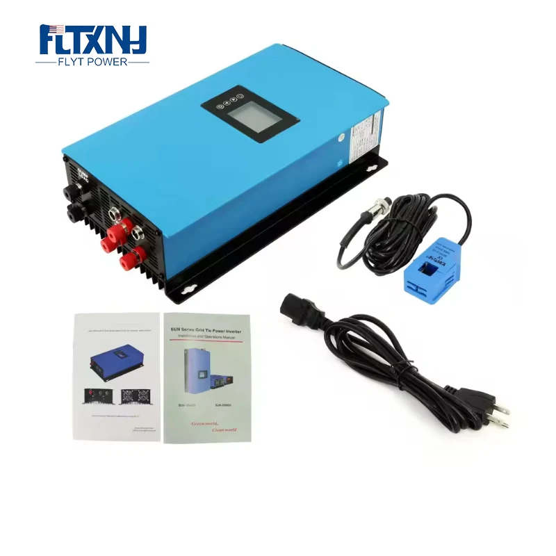 On Grid Inverter with Limiter Dump 1000W for 48V 96V Wind Turbine Generator Load Controller Resistor Grid Tie Inverters