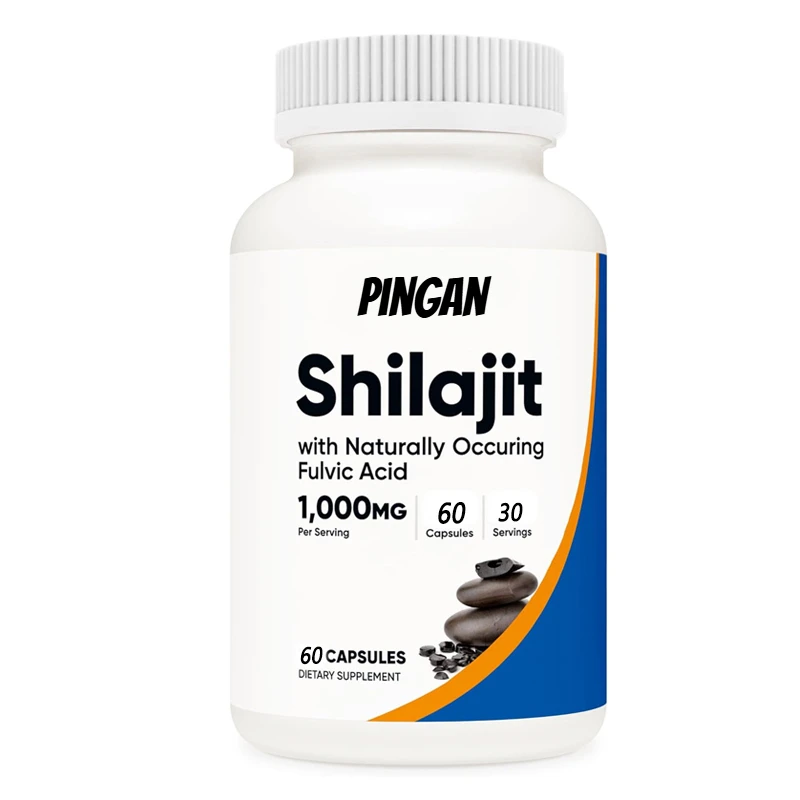 

Shilajit Capsules 60 Capsules Contain Natural Fulvic Acid and Gluten Free, A Vegetarian Friendly Dietary Supplement