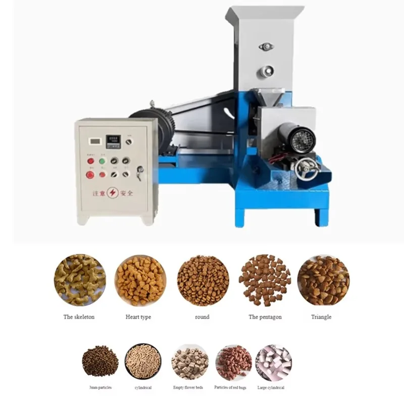 

Animal Feed Floating Feed Machine Engine for Fish Soybean Meal Pet Food Production Processing Equipment Line Pelletizer Machine