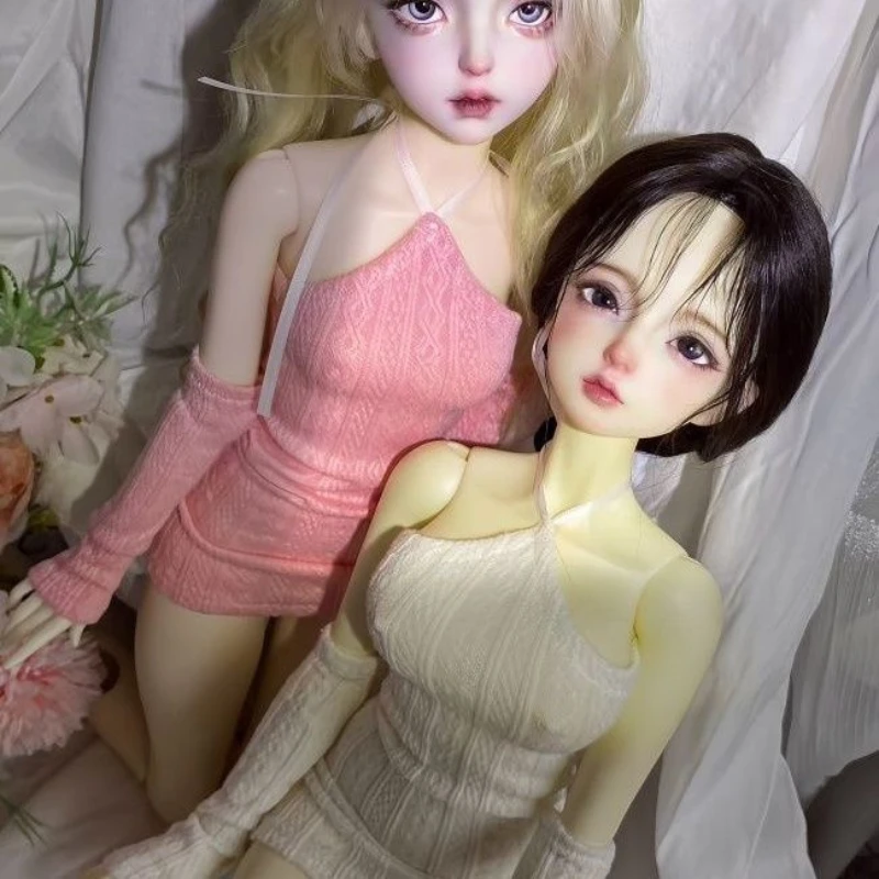 

(На заказ) 1/5 1/4 1/3 кукольная одежда для 36/45/60/70/75 см Bjd кукла трикотажное плотное платье игрушки нарядные аксессуары для кукол, без куклы