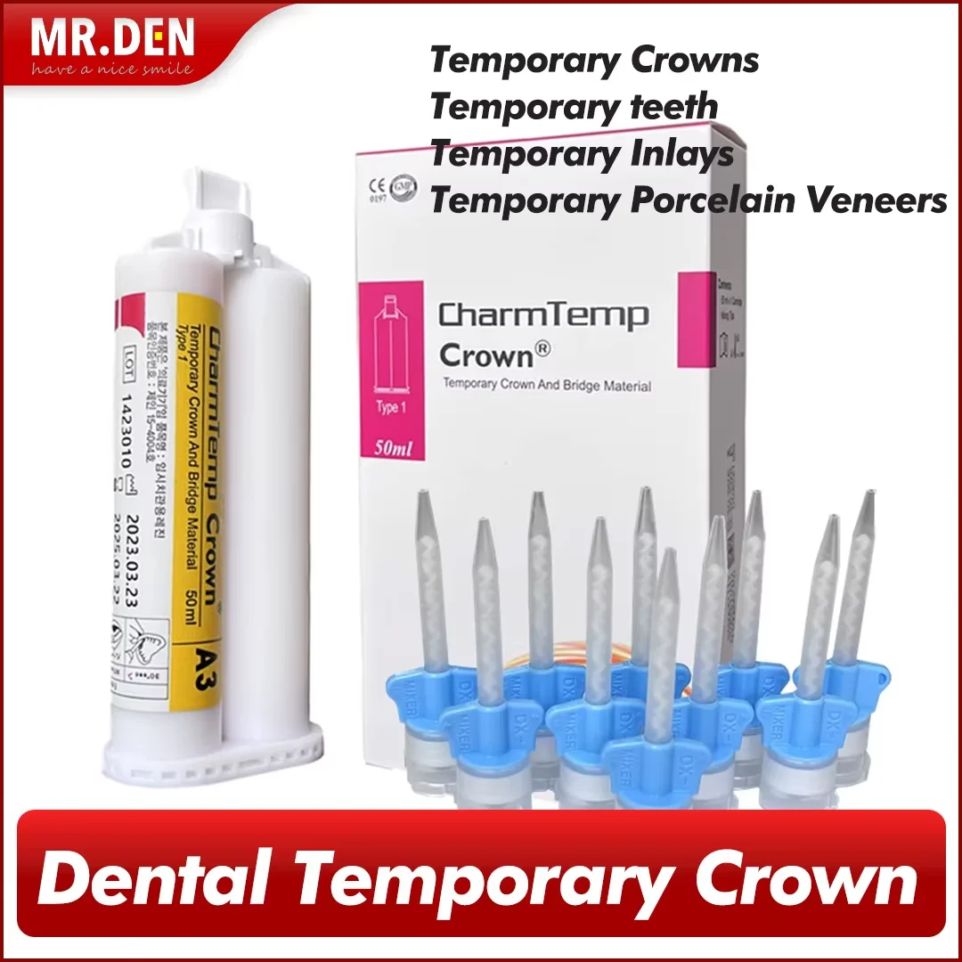 

Dental Temporary Crown Resin Material Korea Original Import Gun Mix Temporary Crown & Bridge Casting Wax