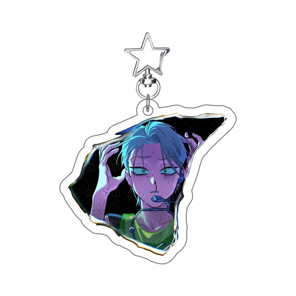 Alien Stage Ivan Till Fashion Anime Acrylic Key Chain Kawaii Backpack Pendant Ornament Mobile Phone Chain Key Pendant Charm Gift