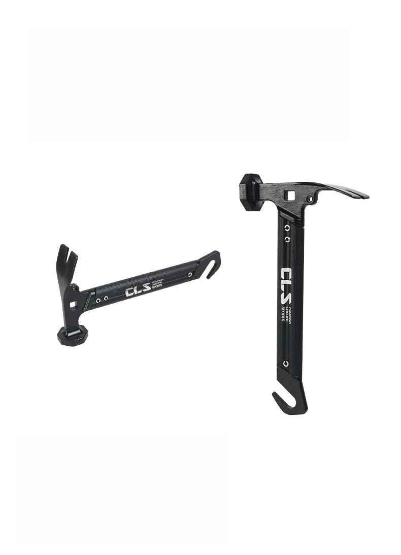 Multifunctional Camping Hammer Stainless Steel Head Aluminum Handle Tent Peg Puller Outdoor Ground Nail Remover for Camping
