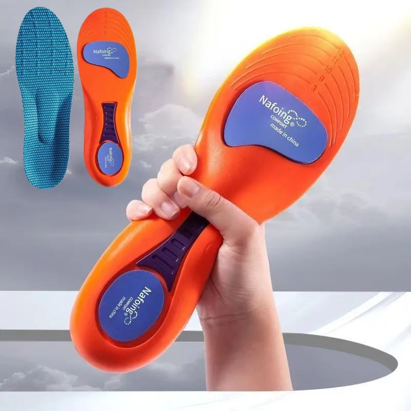 

Orthopedic Sports Elasticity Insoles For Shoes Sole Unisex Technology Shock Absorption Breathable Running Insoles