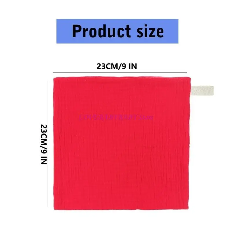 5 ชิ้นผ้าขนหนูสี่เหลี่ยมจัตุรัสสำหรับเด็กทารกการดูแลทารกแรกเกิดปากเช็ดผ้าที่ใช้ซ้ำได้ 4xbc