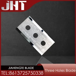 Carbide three-hole cutter tungsten steel three-hole cutter blade Blade film tape cutter blade