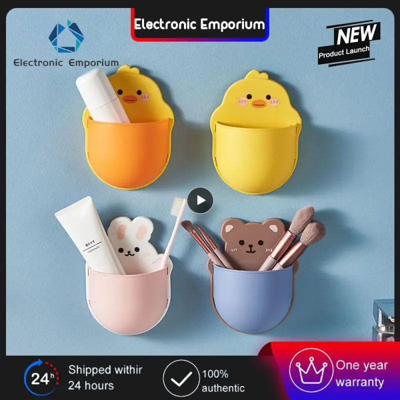 6.1X4.33 Inch Schattige Multifunctionele Desktop Hangende Penhouder Telefoonhouder