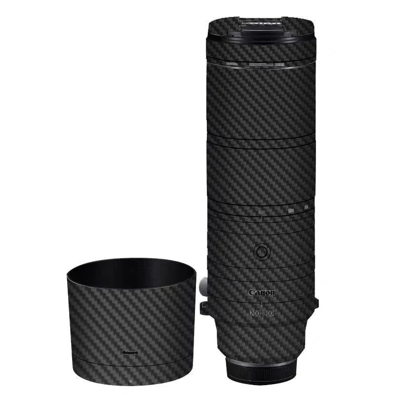 Decal Skin Voor Canon RF200-800 Camera Lens Sticker Vinyl Wrap Film Protector Jas RF 200-800 200-800mm F6.3-9 F/6.3-9 IS USM