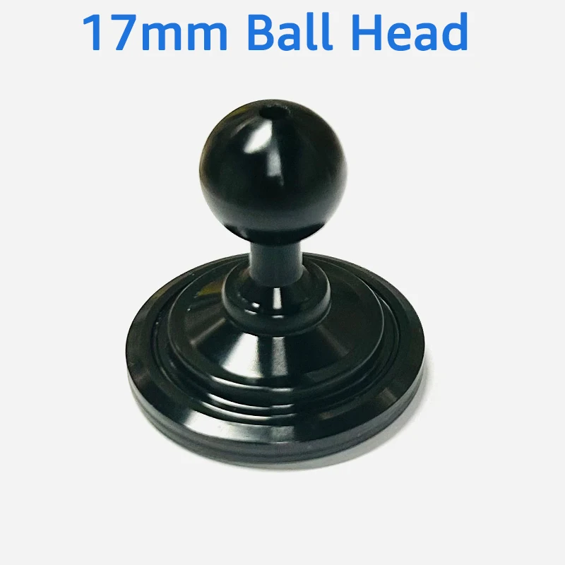 Car Dashboard Mobile Phone Holder 17mm Ball Head Base Aluminum Alloy Sticker Base for Car Phone Mount GPS Bracket Accessories