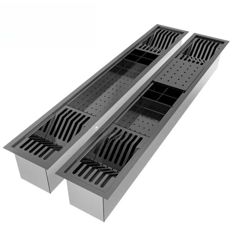 

304 stainless steel Zhongdao matching drain tank multi-functional drain rack simple and fashionable thickened healthy and hygien