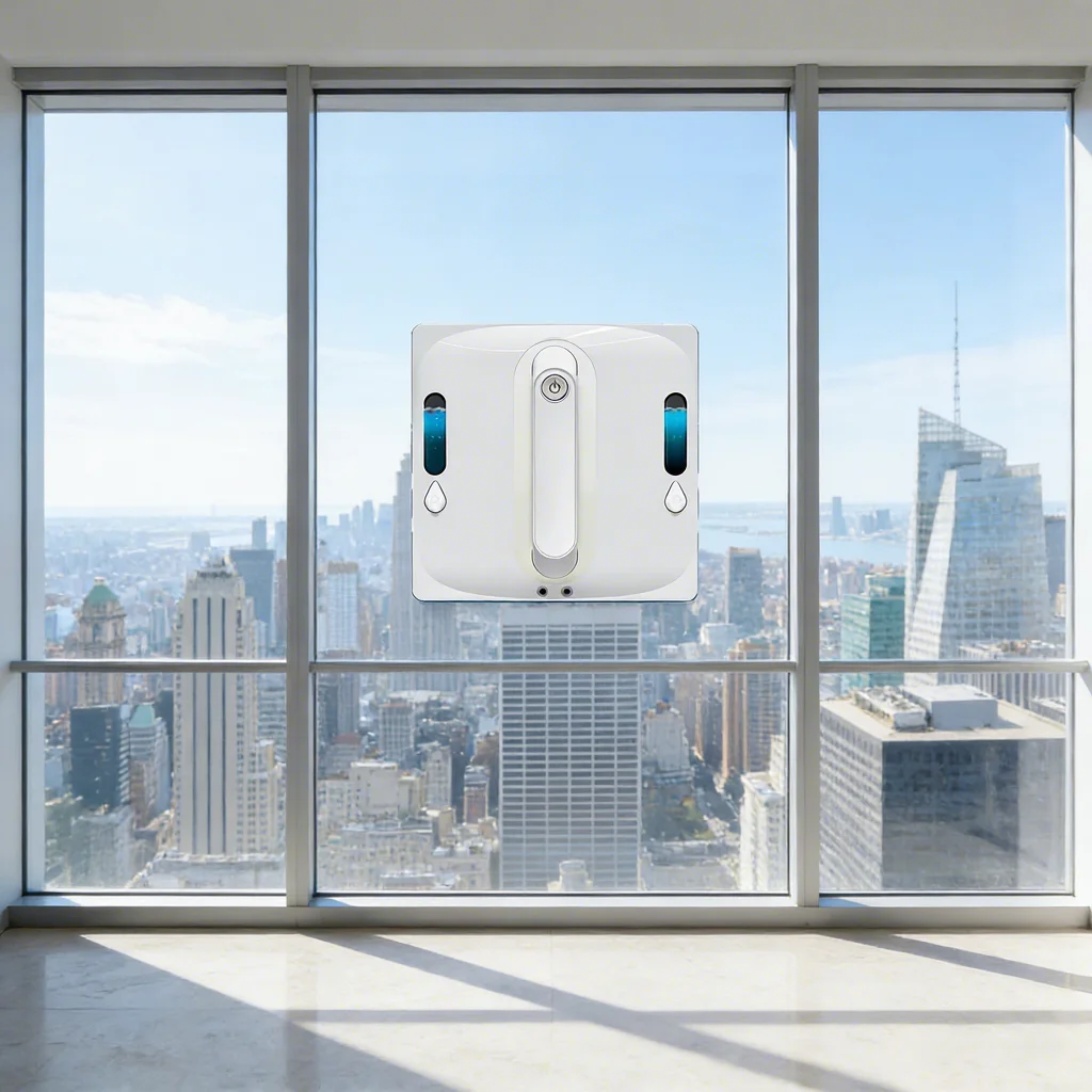 Automatic Window Cleaning Robot For Big Buildings High-Rise Glass With Powerful Suction RemoteControl Smart Route Planning