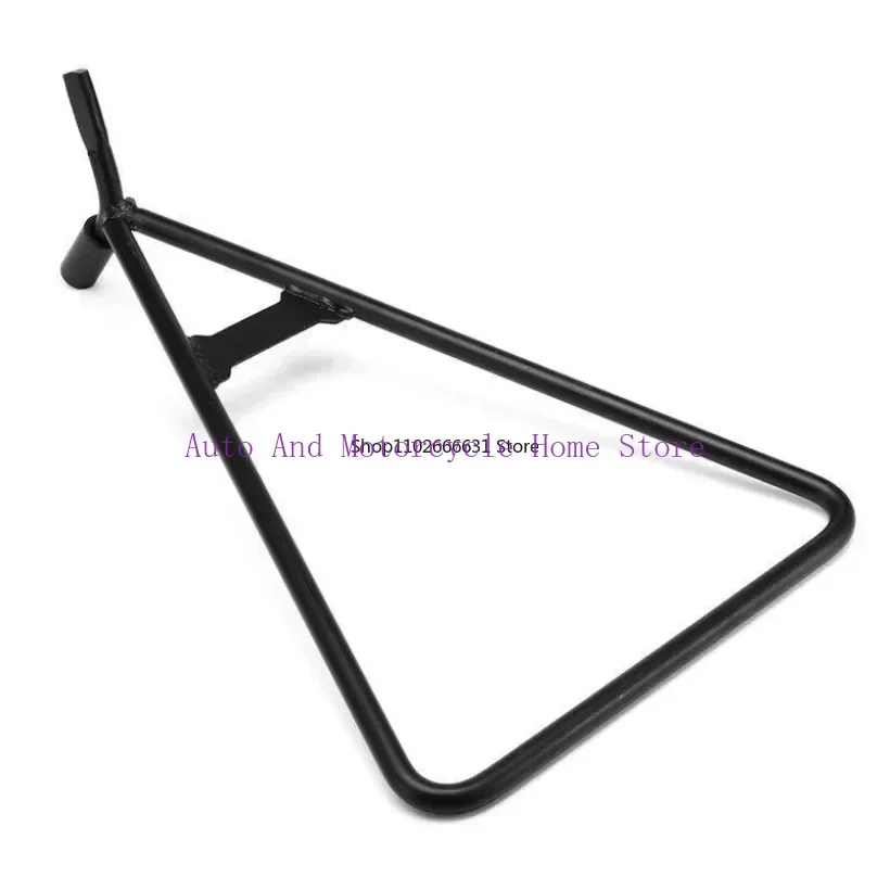 1pc Universal Dirt Bike Mx Motocross Kickstand Motorcycle Accessories Black Steel Motorcycle Triangle Side Stand