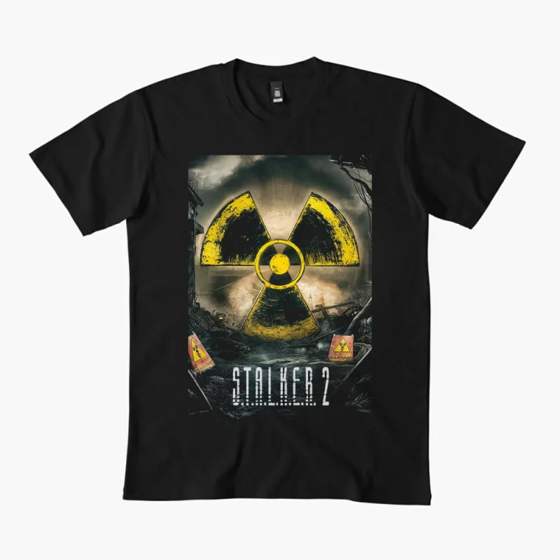 

S.T.A.L.K.E.R. 2 Shadow of chernobyl 0401 Danger exclusion zone gift t shirt Video game Stalker Graphic Clothes All size Tops