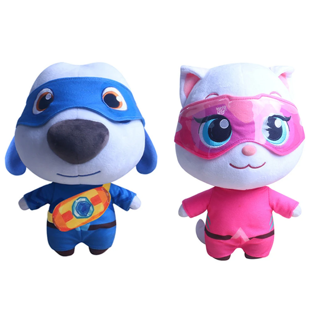 28cm Cartoon Anime Game Talking Tom Cat Plushies Kawaii Plush Toys Soft Stuffed Dolls for Kids Birthday Christmas Gifts