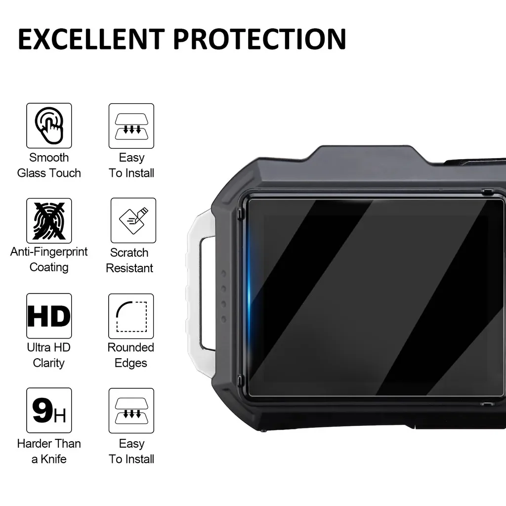 1-5PCS Tempered Glass for Ricoh Pentax WG-1000 WG1000 Camera Screen Protector Protective Film Anti-scratch Guard HD Clear Glass