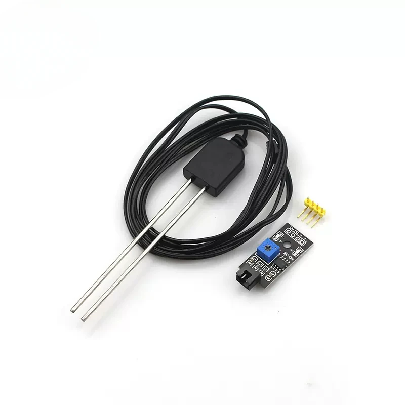 Soil Moisture Sensor and Soil Detector Module Soil Moisture Test Soil Humidity Test Corrosion Resistance Probe For Arduino