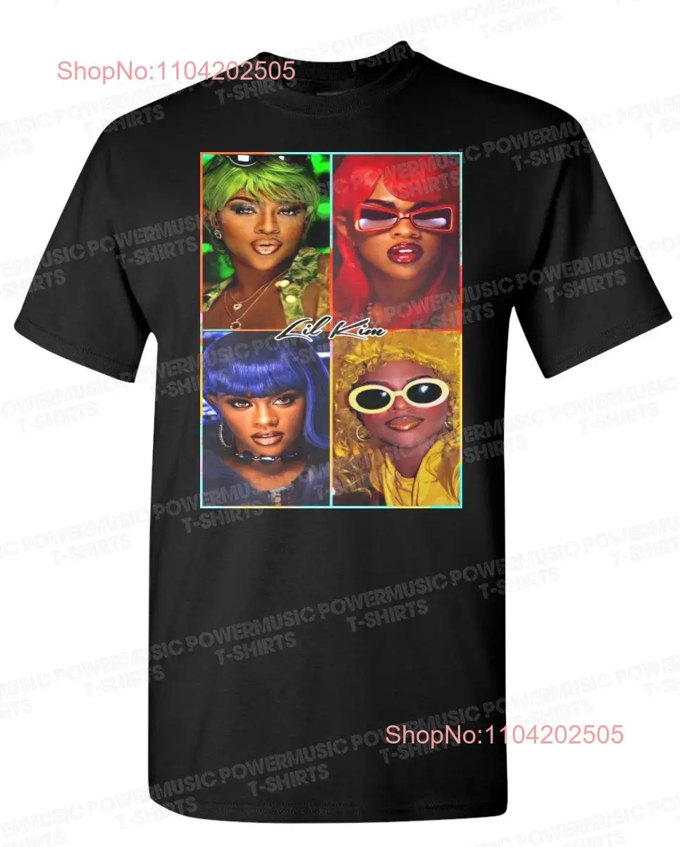 VINTAGE Lil Kim Crush on You music T Shirt 90s hip hop gift for fan long or short sleeves