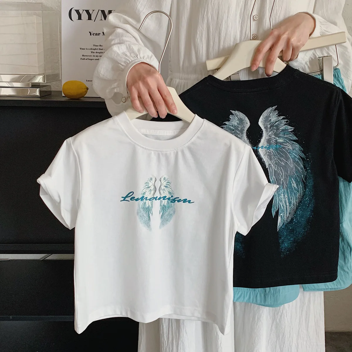 Children Clothes Kids Summer Short-sleeved Printed T-shirt Boys Korean-style Cool Top Fashionable Kids Handsome T Shirt