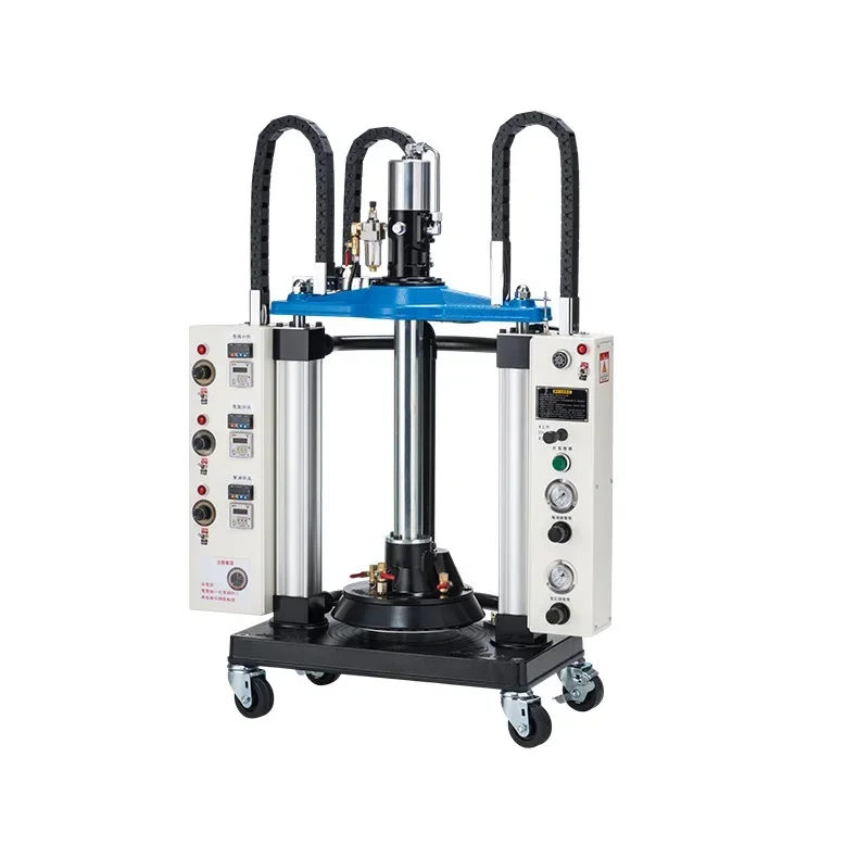 Pneumatic fluid pump Heated large flow oil injection machine Pressurized pneumatic fluid pump dosing valve