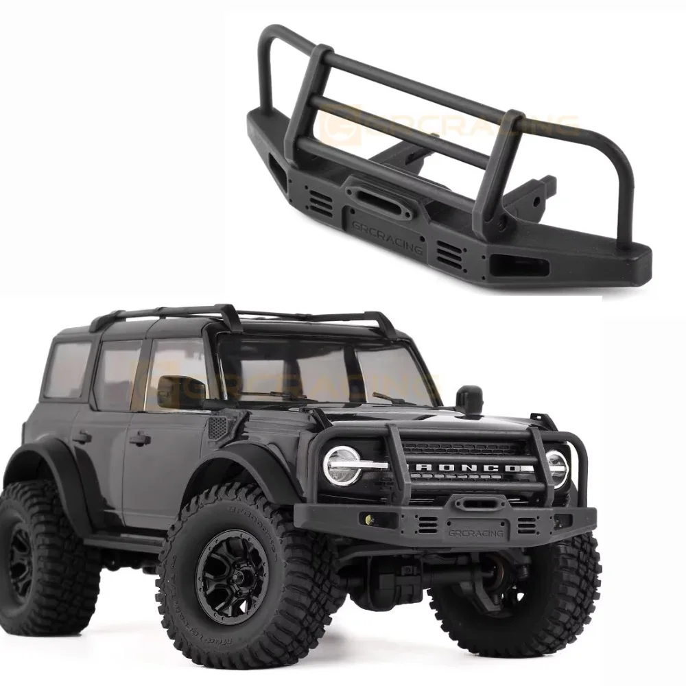 

Rc Crawler Car Upgrade Accessories Front Bumper 1/18 Front Bumper 3d Printing For Traxxas Trx4-m Bronco Trx4m