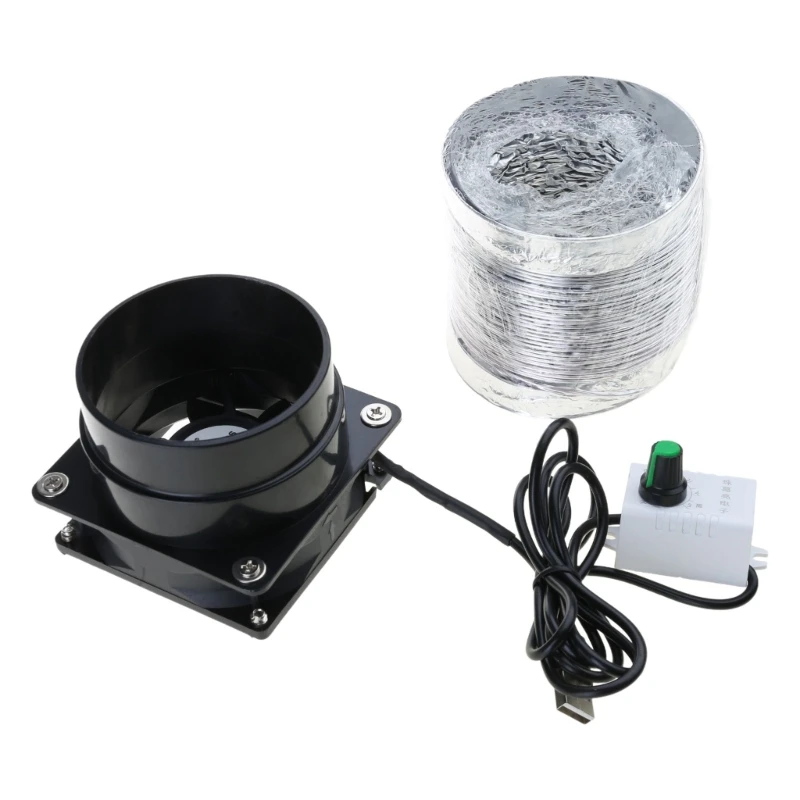 USB Adjustable Speed Soldering Smoke Absorber Fume Extractor Fan Smoke Filter High Performance Fan Low Noise